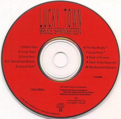 Bruce Springsteen - Lucky Town (CD, Album, Club) - 75music