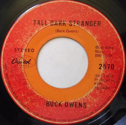 Buck Owens - Tall Dark Stranger / Sing That Kind Of Song (7") - 75music