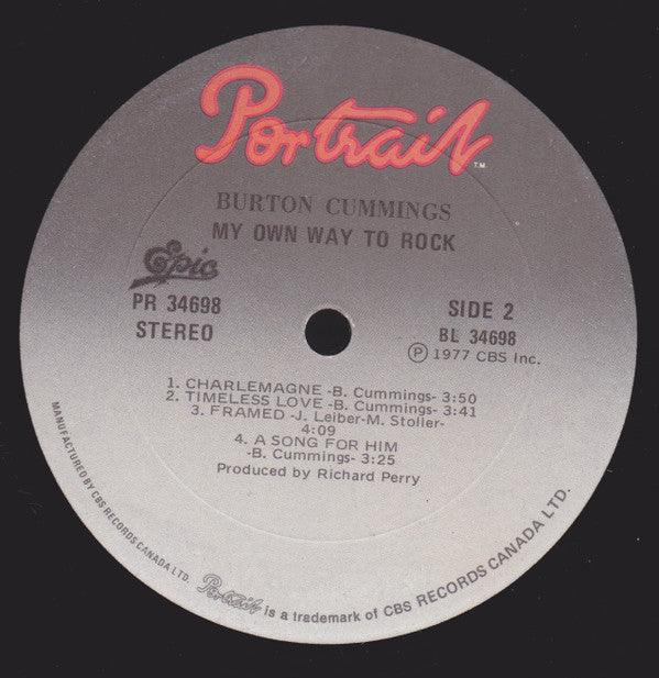 Burton Cummings - My Own Way To Rock (LP, Album) - 75music