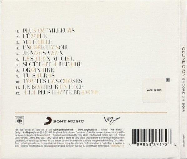 Céline Dion - Encore Un Soir (CD, Album) - 75music