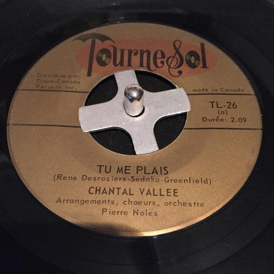 Chantal Vallée - Tu Me Plais (7", Single) - 75music