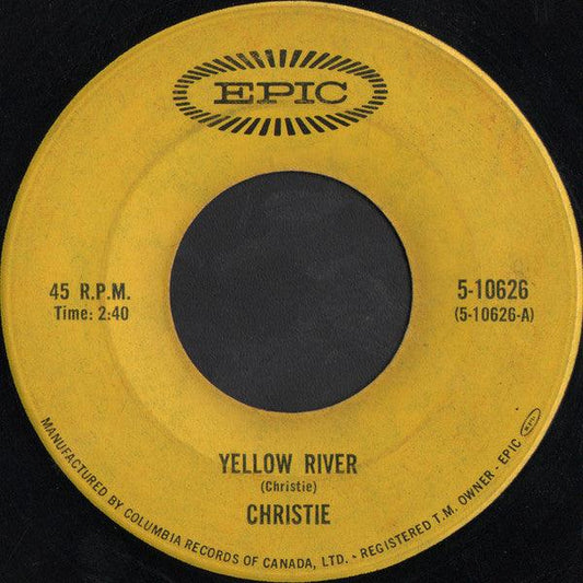 Christie - Yellow River (7", Single) - 75music