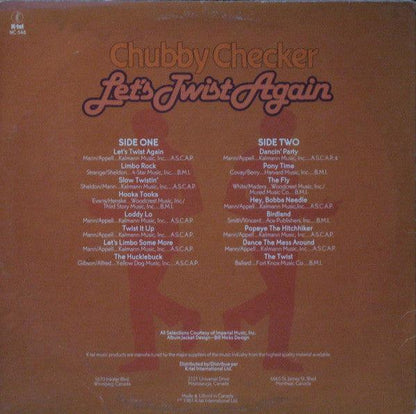 Chubby Checker - Let's Twist Again (LP, Comp) - 75music