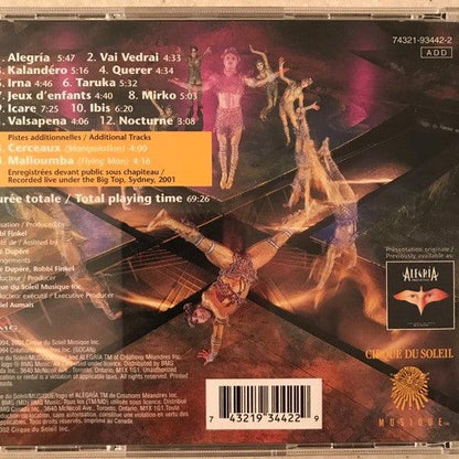 Cirque Du Soleil - Alegría (CD, Album, RE) - 75music