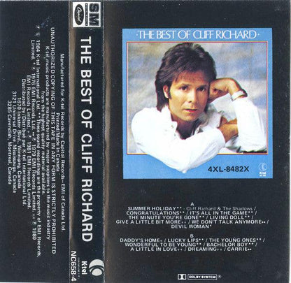 Cliff Richard - The Best Of Cliff Richard (Cass, Comp) - 75music