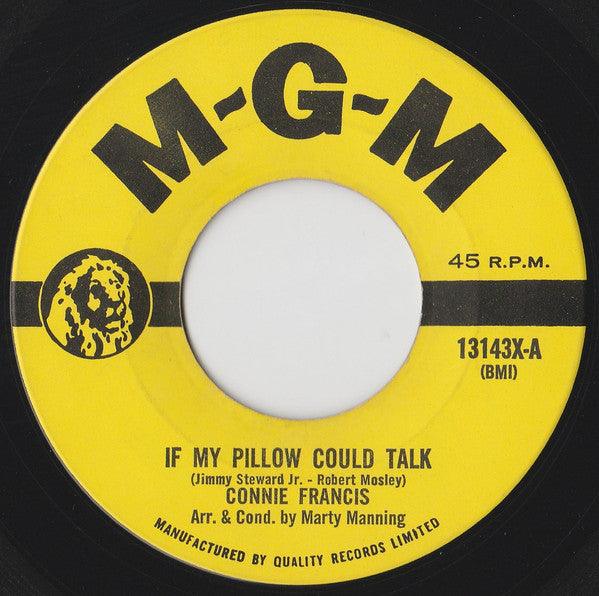 Connie Francis - If My Pillow Could Talk (7", Single) - 75music