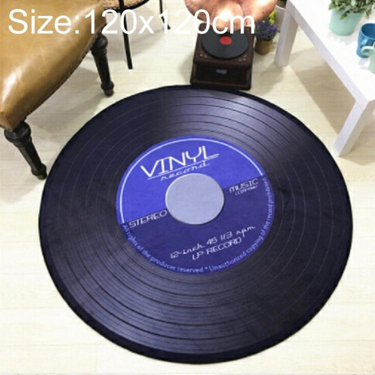 Creative Retro 3D DVR Record Carpet Round Floor Mat - 75music