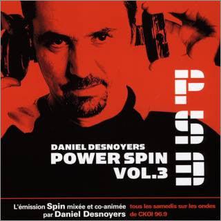 Daniel Desnoyers - Power Spin Vol. 3 (CD, Comp, Mixed) - 75music