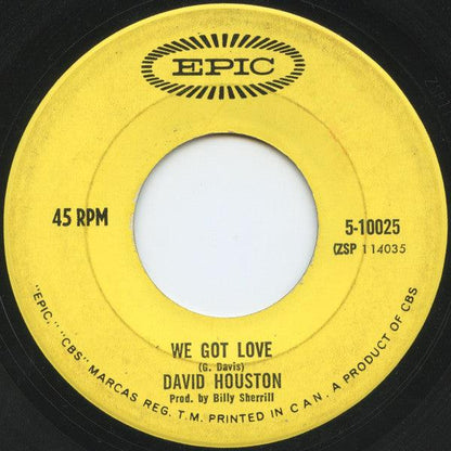 David Houston - Almost Persuaded / We Got Love (7", Single) - 75music