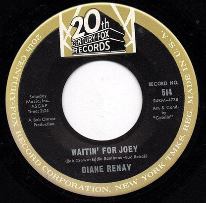 Diane Renay - Growin' Up Too Fast / Waitin' For Joey (7") - 75music