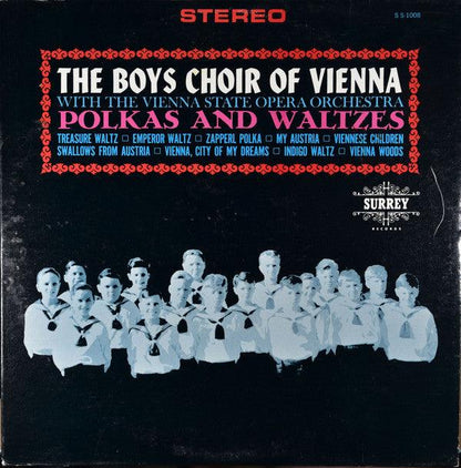 Die Wiener Sängerknaben With The Orchester Der Wiener Staatsoper - Polkas And Waltzes (LP, Album) - 75music