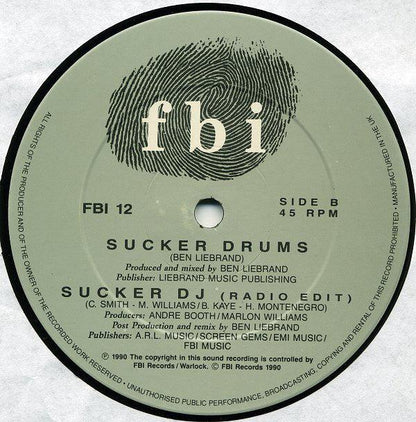 Dimples D - Sucker DJ (12", Single) - 75music