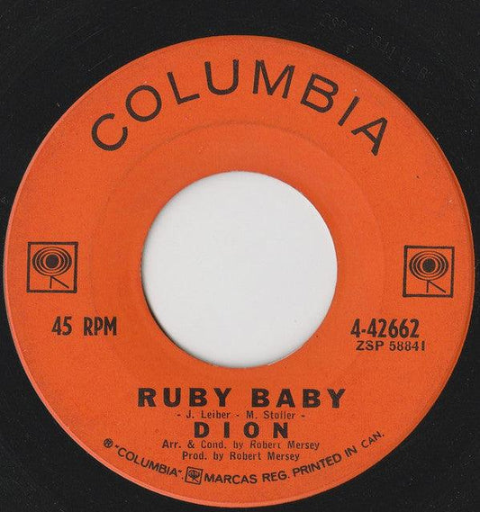 Dion - Ruby Baby (7", Single) - 75music