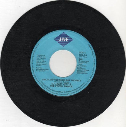 DJ Jazzy Jeff & The Fresh Prince - Girls Ain't Nothing But Trouble / Brand New Funk (7", Single) - 75music