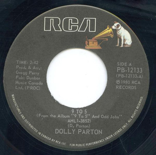 Dolly Parton - 9 To 5 (7", Single) - 75music