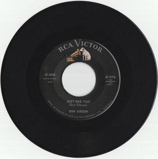 Don Gibson - Just One Time (7", Single) - 75music