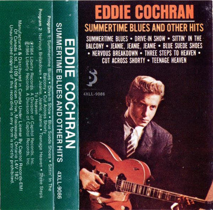 Eddie Cochran - Summertime Blues and Other Hits (Cass, Comp, Dol) - 75music