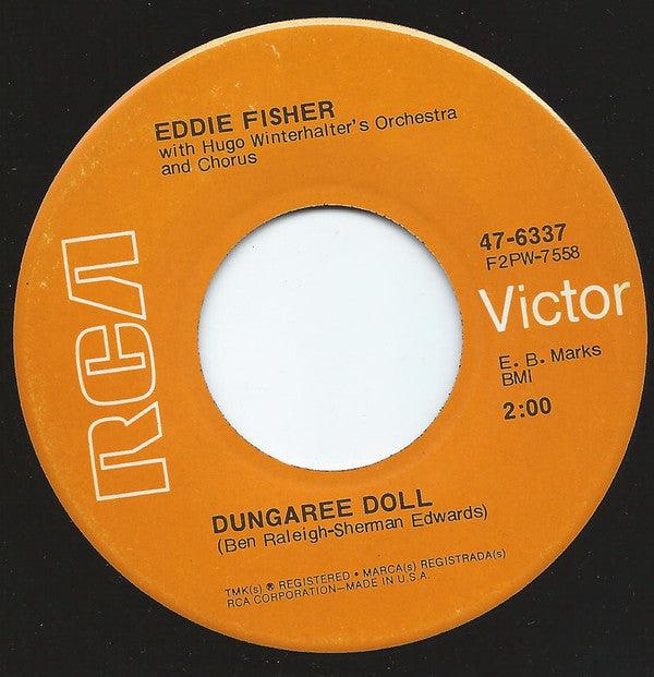 Eddie Fisher - Dungaree Doll / Everybody's Got A Home But Me (7", Ora) - 75music