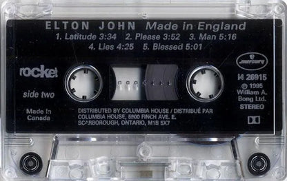 Elton John - Made In England (Cass, Album, Club, CRC) - 75music - Canada's Online Record Store