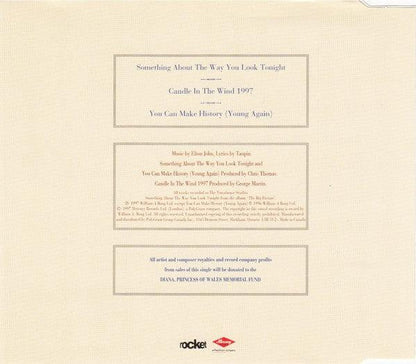 Elton John - Something About The Way You Look Tonight / Candle In The Wind 1997 (CD, Single) - 75music