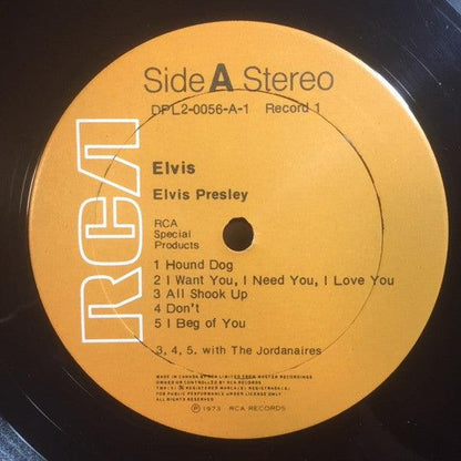 Elvis Presley - Elvis (2xLP, Comp) - 75music