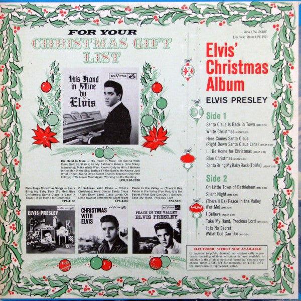 Elvis Presley - Elvis' Christmas Album (LP, Album, RE) - 75music