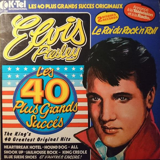 Elvis Presley - Les 40 Plus Grands Succès (Le Roi Du Rock 'N' Roll) (2xLP, Comp, Mono) - 75music