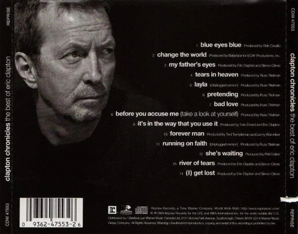 Eric Clapton - Clapton Chronicles - The Best Of Eric Clapton (HDCD, Comp) - 75music - Canada's Online Record Store