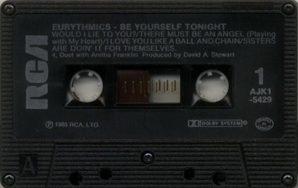 Eurythmics - Be Yourself Tonight (Cass, Album) - 75music