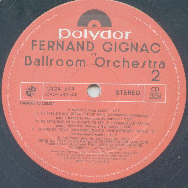 Fernand Gignac Et Ballroom Orchestra - Fernand Gignac Et Ballroom Orchestra (LP, Album, MAP) - 75music