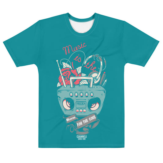 MUSIC Men's t-shirt by Gianneli-0