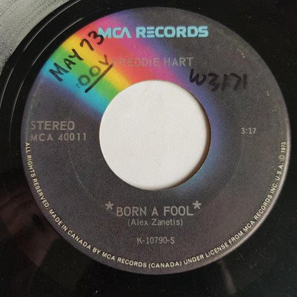 Freddie Hart - Born A Fool (7", Single) - 75music