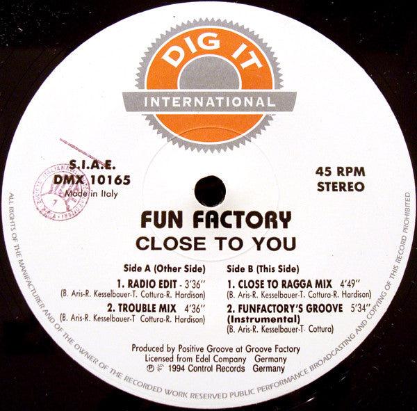 Fun Factory - Close To You (12", Maxi) - 75music