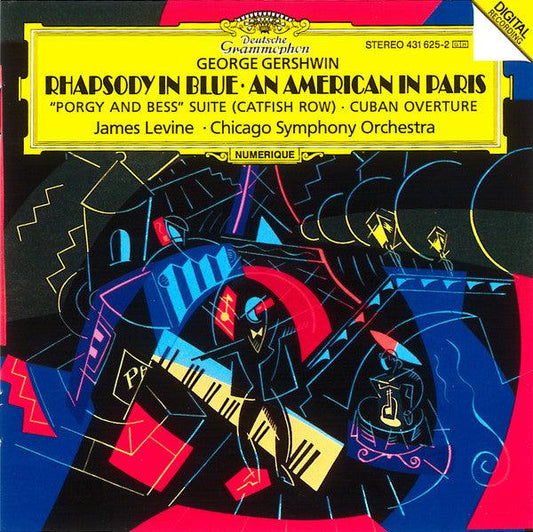 George Gershwin, James Levine ∙ Chicago Symphony Orchestra - Rhapsody In Blue ∙ An American In Paris ∙ "Porgy And Bess" Suite (Catfish Row) ∙ Cuban Overture (CD) - 75music