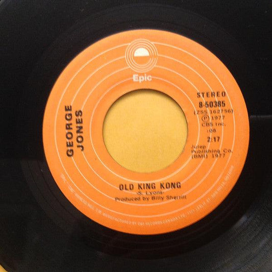 George Jones - Old King Kong (7", Single) - 75music