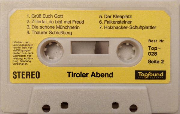 Geschwister Gundolf Und Der Trachtenverein Nordkettler Rum - Tiroler Abend (Cass) - 75music