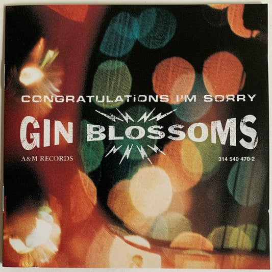 Gin Blossoms - Congratulations I'm Sorry (CD, Album) - 75music
