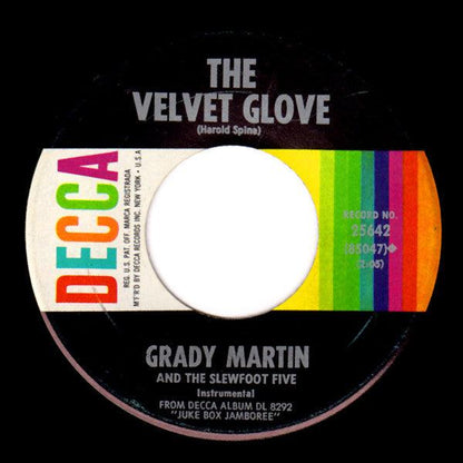 Grady Martin And The Slew Foot Five - Heartaches By The Number / The Velvet Glove (7", Single, Pin) - 75music