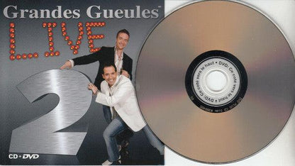 Grandes Gueules - Live 2 (CD, Album + DVD, NTSC) - 75music