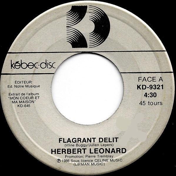 Herbert Leonard* - Flagrant Delit (7") - 75music