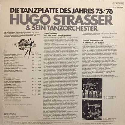 Hugo Strasser Und Sein Tanzorchester - Die Tanzplatte Des Jahres 75/76 (LP) - 75music