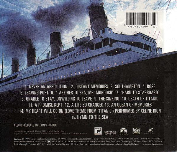James Horner - Titanic (Music From The Motion Picture) (CD, Album, Club) - 75music
