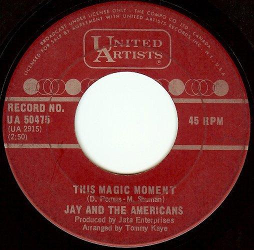 Jay & The Americans - This Magic Moment (7", Single) - 75music