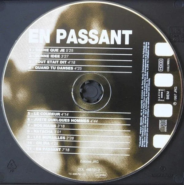 Jean-Jacques Goldman - En Passant (HDCD, Album) - 75music - Canada's Online Record Store