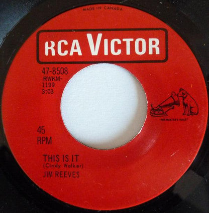 Jim Reeves - This Is It (7", Single) - 75music