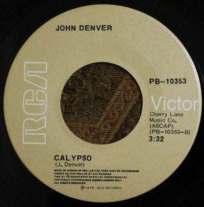 John Denver - I'm Sorry / Calypso (7") - 75music