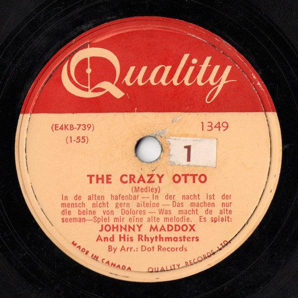 Johnny Maddox And The Rhythmasters - The Crazy Otto / Humoresque (10") - 75music