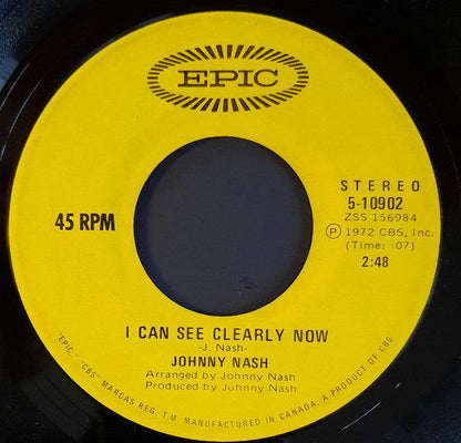 Johnny Nash - I Can See Clearly Now (7", Single) - 75music