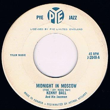 Kenny Ball And His Jazzmen - Midnight In Moscow (7", Single) - 75music