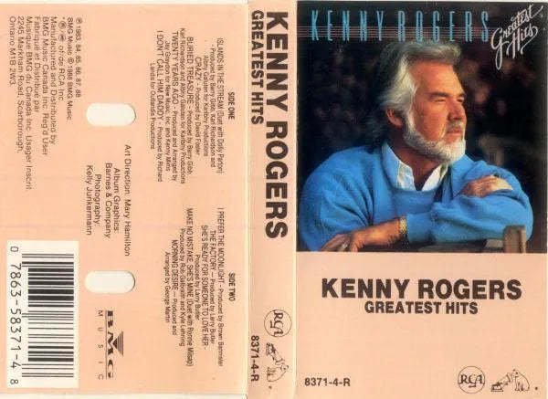 Kenny Rogers - Greatest Hits (Cass, Comp, Dol) - 75music - Canada's Online Record Store